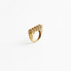 Anmaré Barcelona Ring in gold side view